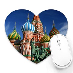 Saint Basil S Cathedral Heart Mousepad