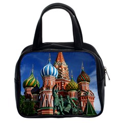 Saint Basil S Cathedral Classic Handbag (Two Sides)