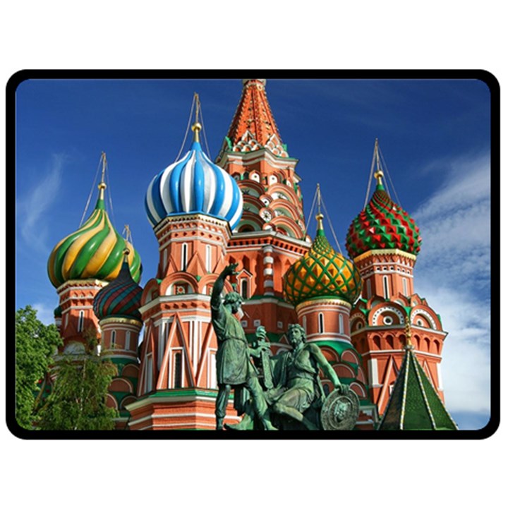 Saint Basil S Cathedral Fleece Blanket (Large)