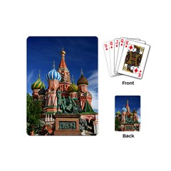 Saint Basil S Cathedral Playing Cards Single Design (Mini)