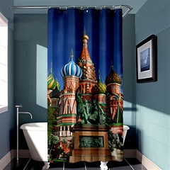 Saint Basil S Cathedral Shower Curtain 36  x 72  (Stall) 