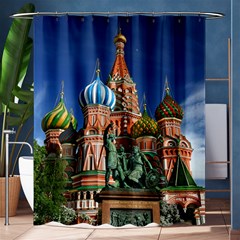 Saint Basil S Cathedral Shower Curtain 60  x 72  (Medium) 