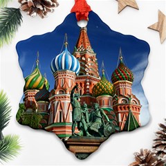 Saint Basil S Cathedral Snowflake Ornament (Two Sides)