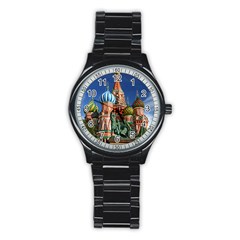 Saint Basil S Cathedral Stainless Steel Round Watch