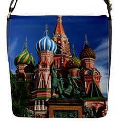 Saint Basil S Cathedral Flap Closure Messenger Bag (S)