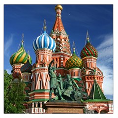 Saint Basil S Cathedral Square Satin Scarf (36  x 36 )