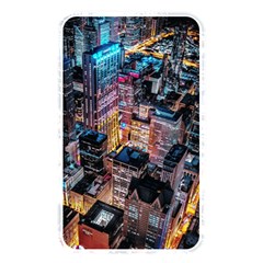 Aerial Photo Of Cityscape At Night Memory Card Reader (rectangular) by Modalart