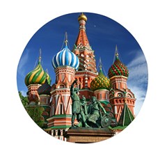 Saint Basil S Cathedral Mini Round Pill Box