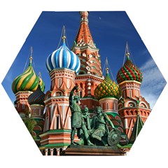 Saint Basil S Cathedral Wooden Puzzle Hexagon