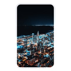 Aerial Photography Of Lighted High Rise Buildings Memory Card Reader (rectangular) by Modalart