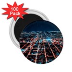 Aerial Shot Of Buildings 2.25  Magnets (100 pack)  Front