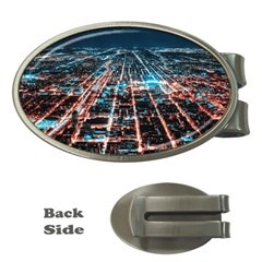 Aerial Shot Of Buildings Money Clips (oval)  by Modalart