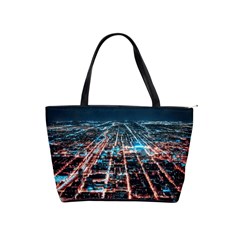 Aerial Shot Of Buildings Classic Shoulder Handbag by Modalart