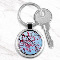 Beautiful Tree Flowers Key Chain (round) by 1212