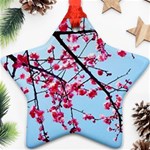 Beautiful tree flowers Star Ornament (Two Sides) Front