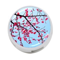 Beautiful Tree Flowers 4-port Usb Hub (two Sides) by 1212