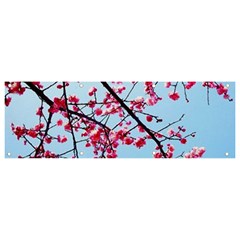 Beautiful Tree Flowers Banner And Sign 9  X 3  by 1212