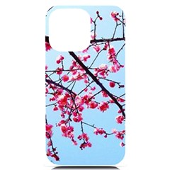 Beautiful Tree Flowers Iphone 14 Pro Max Black Uv Print Case by 1212