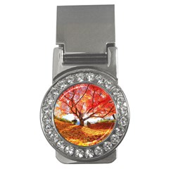 Beautiful Tree Flowers Money Clips (cz)  by 1212