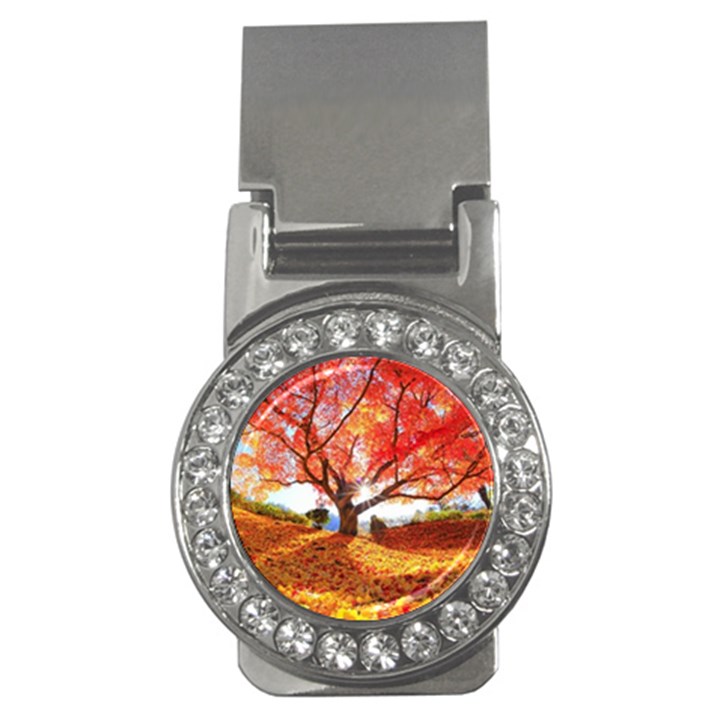 Beautiful tree flowers Money Clips (CZ) 