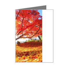 Beautiful Tree Flowers Mini Greeting Card by 1212