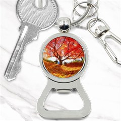 Beautiful Tree Flowers Bottle Opener Key Chain by 1212