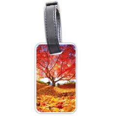 Beautiful Tree Flowers Luggage Tag (one Side) by 1212