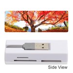 Beautiful tree flowers Memory Card Reader (Stick) Front