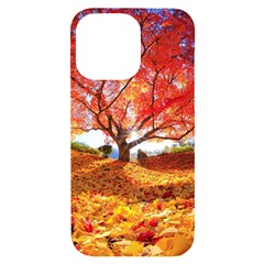 Beautiful Tree Flowers Iphone 14 Pro Max Black Uv Print Case by 1212