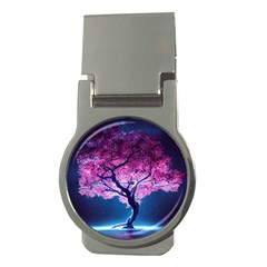 Beautiful Tree Flowers Money Clips (round)  by 1212