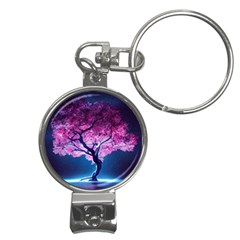 Beautiful Tree Flowers Nail Clippers Key Chain by 1212