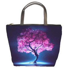 Beautiful Tree Flowers Bucket Bag by 1212