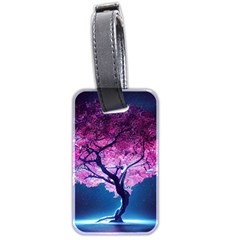 Beautiful Tree Flowers Luggage Tag (two Sides) by 1212