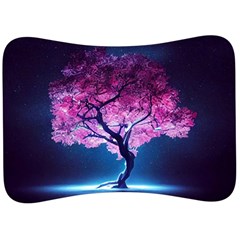 Beautiful Tree Flowers Velour Seat Head Rest Cushion by 1212