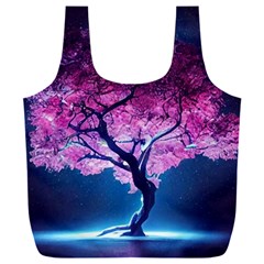 Beautiful Tree Flowers Full Print Recycle Bag (xxxl) by 1212