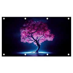 Beautiful Tree Flowers Banner And Sign 7  X 4 