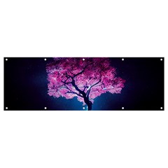 Beautiful Tree Flowers Banner And Sign 12  X 4  by 1212