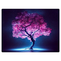 Beautiful Tree Flowers Two Sides Premium Plush Fleece Blanket (extra Small) by 1212