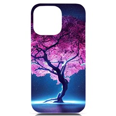 Beautiful Tree Flowers Iphone 14 Pro Max Black Uv Print Case by 1212