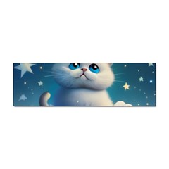 Cat On The Sky Sticker Bumper (10 Pack) by 1212