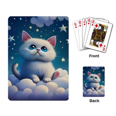 Cat On The Sky Playing Cards Single Design (rectangle) by 1212