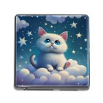 Cat on the sky Memory Card Reader (Square 5 Slot) Front