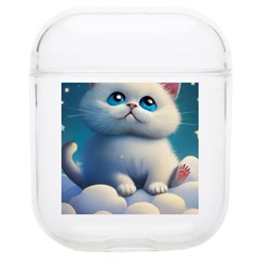 Cat On The Sky Soft Tpu Airpods 1/2 Case by 1212