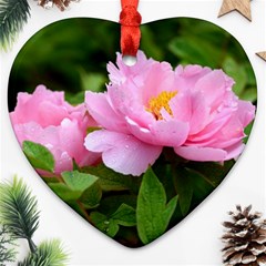 Beautiful Tree Flowers Ornament (heart)