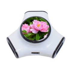 Beautiful Tree Flowers 3-port Usb Hub by 1212