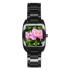 Beautiful Tree Flowers Stainless Steel Barrel Watch by 1212