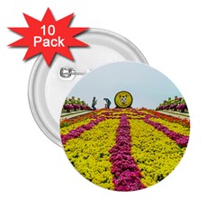 Beautiful Garden 2 25  Buttons (10 Pack)  by 1212