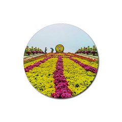 Beautiful Garden Rubber Coaster (round) by 1212