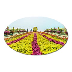 Beautiful Garden Oval Magnet by 1212