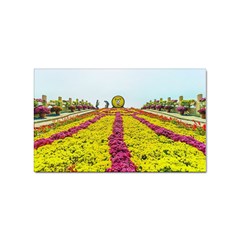 Beautiful Garden Sticker Rectangular (10 Pack) by 1212